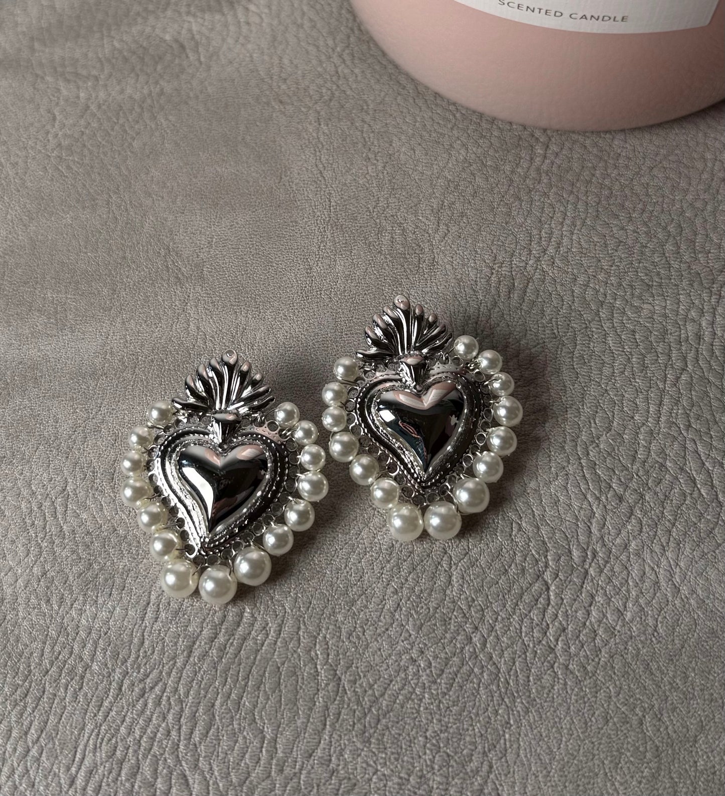 Orecchini sacro cuore
