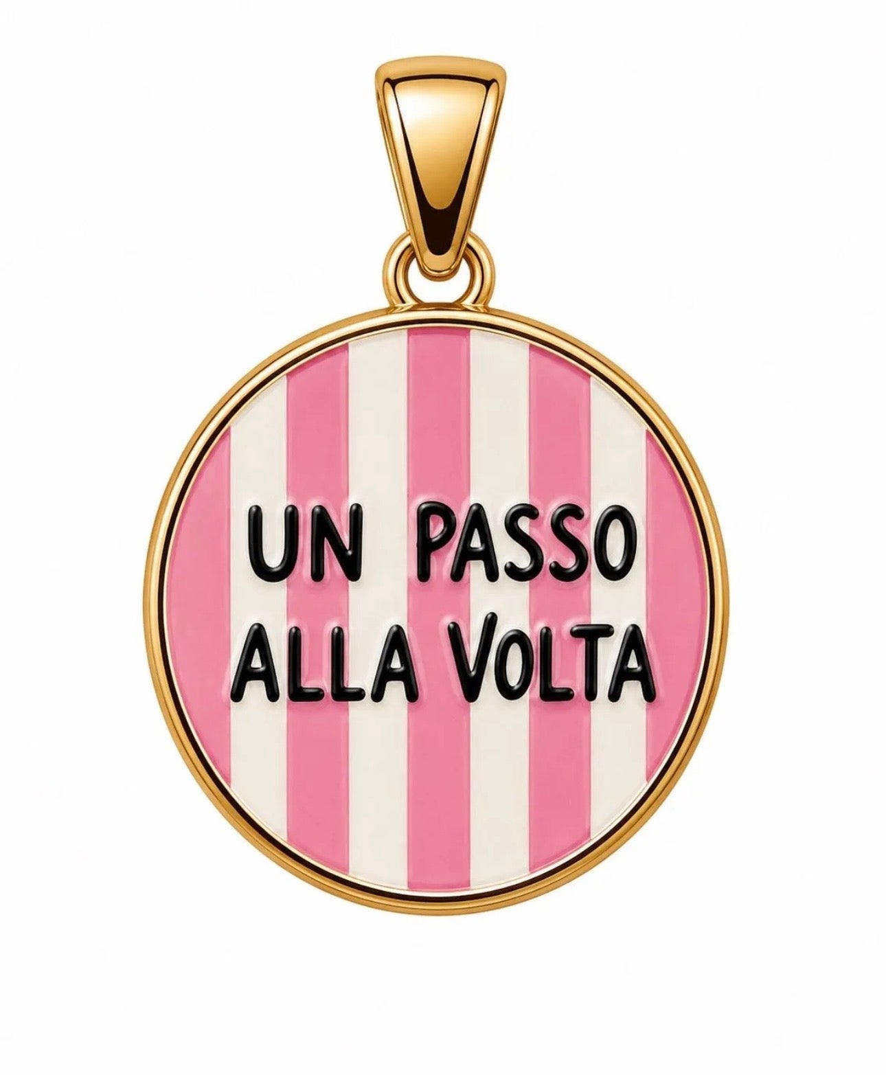 Charm “un passo alla volta”￼